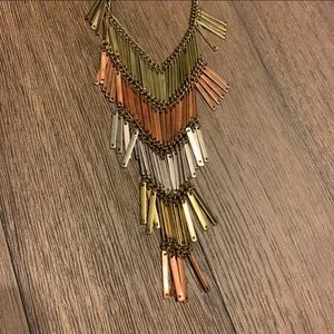 Buckle Mixed Metals Necklace